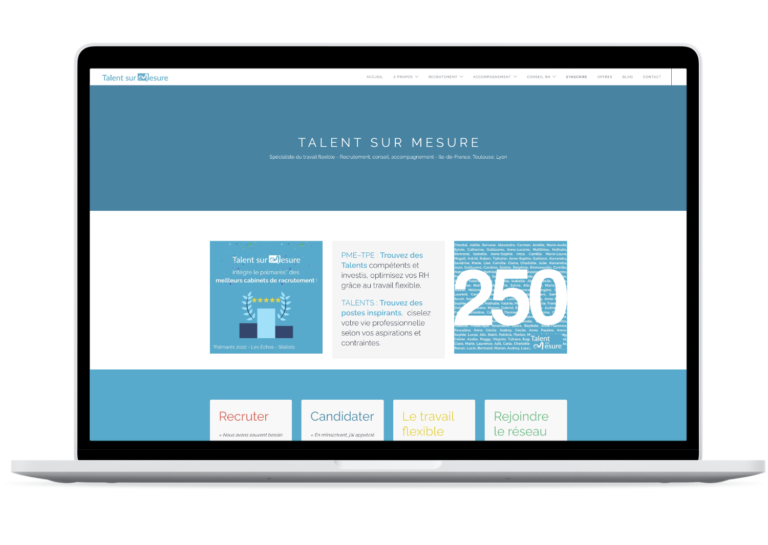 Web de Talent sur Mesure